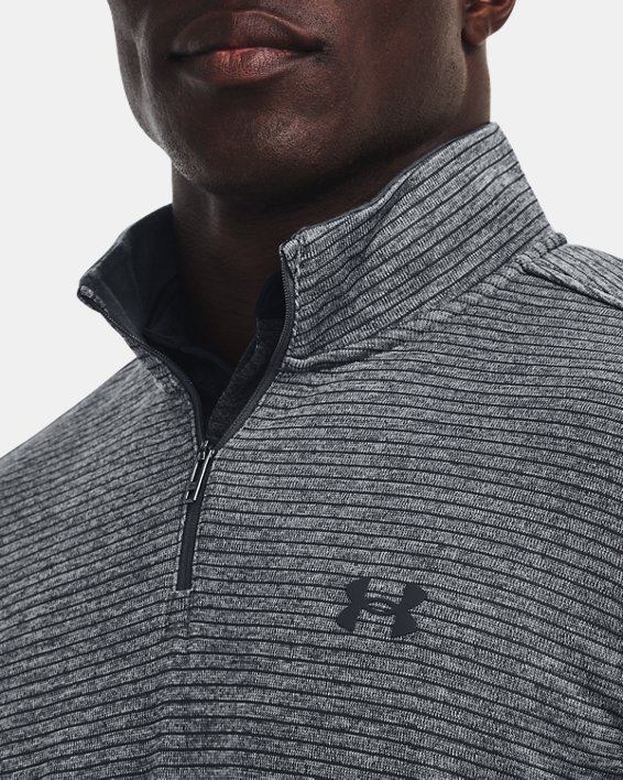 Men's UA Storm SweaterFleece ¼ Zip, Gray, pdpMainDesktop image number 3